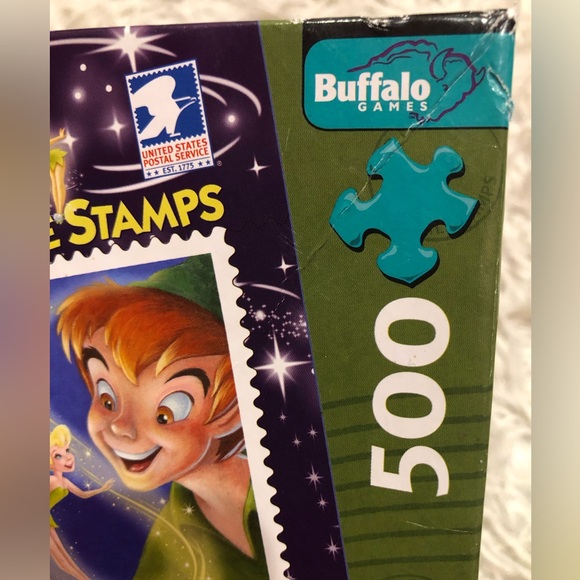 Disney Postage Stamps Puzzle 513 pieces with Poster 2005 Celebration 422 - Picture 11 of 11